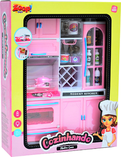 KIT COZINHANDO MESTRE CUCA - MINIATURAS ZOOP TOYS na internet