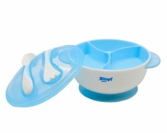 KIT ALIMENTAÇÃO BABY - BOWL COM TAMPA E TALHERES ZOOP TOYS na internet