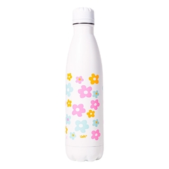 Garrafa Térmica Retrô 500ml Frases Cores e Amores - UATT - comprar online