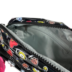 Bolsa Transversal BT21 Preta Holográfica Semax BT2371 - Arrivata