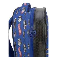 Mochila de Costas Oficial HOT WHEELS Pneu Azul - Arrivata