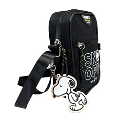 Bolsa Transversal SNOOPY Colors em Nylon SP2850PT Preto na internet