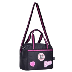 Imagem do Kit Mochila de Costas Oficial REBECCA BONBON RB24004 Preto