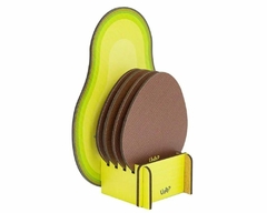 PORTA COPOS COM SUPORTE - AVOCADO CONTROL - Arrivata