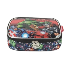 Estojo Box 100 Pens Oficial AVENGERS MARVEL EI38035 Luxcel