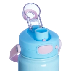 Garrafa Térmica Top Handle com Adesivos 500ml STITCH - ZC na internet