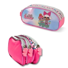 Kit Mochila Rodinhas LOL SURPRISE Rosa Luxcel IC39212LO - comprar online