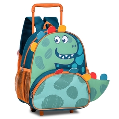 Mochila De Rodinhas Dinossauro Clio CP24078B - comprar online