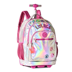 Kit Mochila de Rodinhas Holográfica OFICIAL LULUCA - comprar online