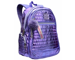 KIT MOCHILA E ESTOJO METALIZADO REBECCA BONBON VIOLETA - comprar online