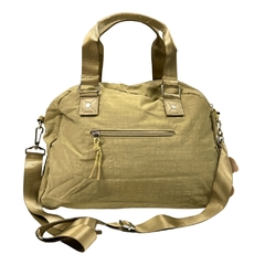 Bolsa Baú G Oficial SNOOPY Colors em Nylon SP2848 Taupe - Arrivata