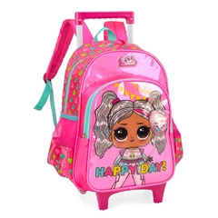 Mochila Rodinhas Oficial LOL SURPRISE Pink Luxcel IC37997LO