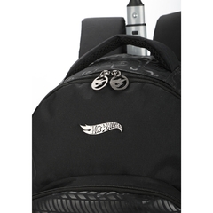 Mochila Juvenil Rodinhas Oficial HOT WHEELS Preto Luxcel na internet