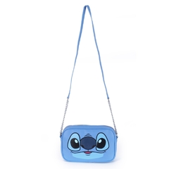 Bolsa Transversal Couro Eco Oficial STITCH DISNEY - Luxcel