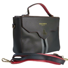 Bolsa Baú Tiracolo Oficial REBECCA BONBON RB3903 Preto - comprar online