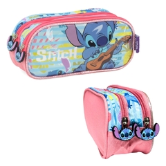 Kit Mochila Rodinhas Oficial STITCH DISNEY - Luxcel Salmão - comprar online