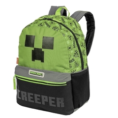 Mochila de Costas Grande MINECRAFT CREEPER COLORIDO Sestini na internet