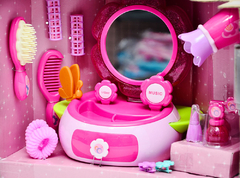 PORTA MAQUIAGEM PRINCESAS COM LUZES E MÚSICA ZOOP TOYS - Arrivata