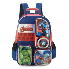 Mochila de Costas MARVEL AVENGERS VINGADORES Luxcel Azul