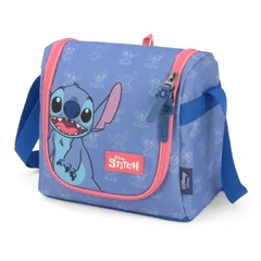 Kit Mochila de Rodinhas Oficial STITCH DISNEY - Luxcel Azul - loja online