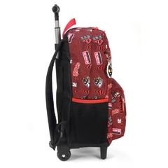 Mochila Rodinhas OFICIAL ENALDINHO - Luxcel MC46493UP Vinho - loja online