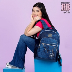 Mochila de Costas em Jeans OFICIAL REBECCA BONBON RB24063 - Arrivata