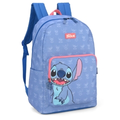 Mochila de Costas Oficial STITCH DISNEY - Luxcel Azul