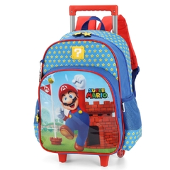 Mochila de Rodinhas SUPER MARIO - Luxcel Azul - comprar online