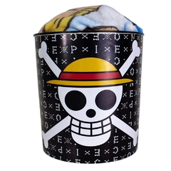 Kit Manta + Balde Pipoca ONE PIECE - Zona Criativa - comprar online