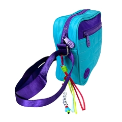 Bolsa Transversal Nylon Oficial Luluca - Semax LU2737 Azul - comprar online