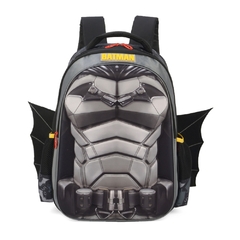 Mochila de Costas BATMAN com Asas 3D Luxcel IS37961 Preto