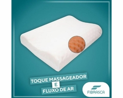 Travesseiro Ortopédico Cervical Massageador Fibrasca - loja online