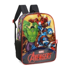 Mochila de Costas MARVEL AVENGERS VINGADORES Luxcel Preto