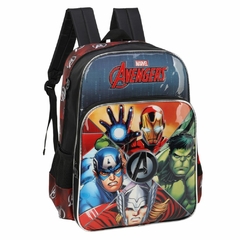 Mochila de Costas MARVEL AVENGERS VINGADORES Luxcel Vermelho