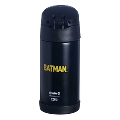 GARRAFA TÉRMICA INOX CLICK COM CANUDO 400ML BATMAN ZC na internet