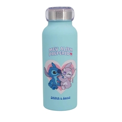 Garrafa Térmica Inox Bubble 500ml STITCH DISNEY NAMORADOS - comprar online