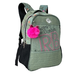 Mochila de Costas em Jeans OFICIAL REBECCA BONBON RB3165