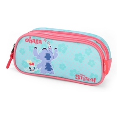 Estojo Duplo Oficial STITCH DISNEY - Luxcel Turquesa - comprar online