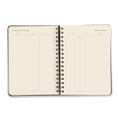 Agenda Planner Wire-o 2025 Semanal MELISSA Casa das Abelhas - comprar online