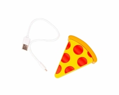 CARREGADOR PORTATIL CELULAR POWER BANK PIZZA - NINETIES - loja online