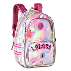 Mochila de Costas Holográfica Oficial LULUCA LU2458