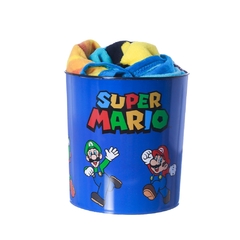 Kit Manta + Balde Pipoca SUPER MARIO - Zona Criativa - comprar online