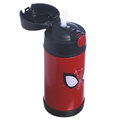 Garrafa Térmica Inox CLICK Com Canudo HOMEM ARANHA ZC - comprar online