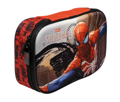 Imagem do Kit Mochila Costas e Estojo Box Spider Man Homem Aranha 3D