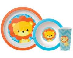 Kit Refeição Animal Fun Leão BUBA - loja online