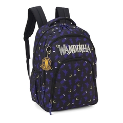 Mochila de Costas Oficial WANDINHA ADDAMS Luxcel 47261 preto - comprar online