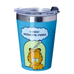 Copo Viagem Snap em Inox 300ML GARFIELD - Zona Criativa - comprar online