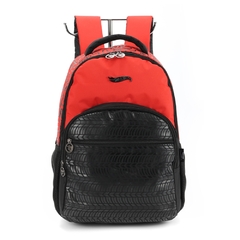 Mochila Juvenil de Costas Oficial HOT WHEELS Vermelho Luxcel - comprar online