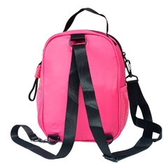 Bolsa Mini Mochila de Costas em Nylon LULUCA LU2958 Rosa - loja online