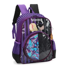 Mochila Costas Oficial WANDINHA ADDAMS e Enid Roxo - Luxcel